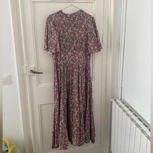 Son de Flor M floral butterfly dress